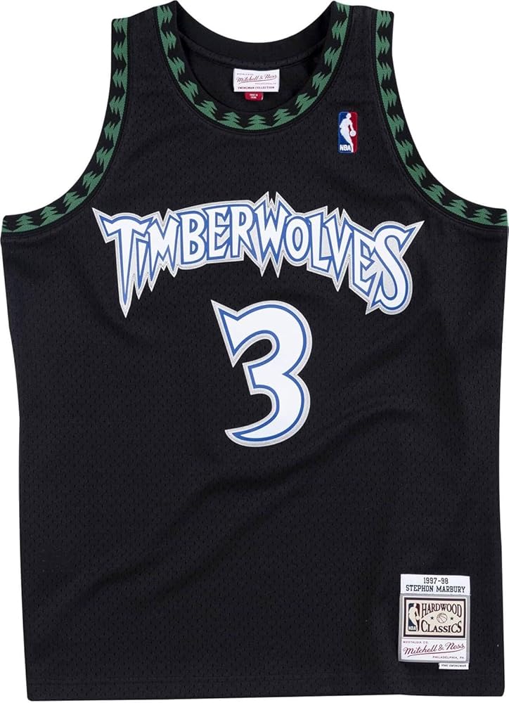 Amazon.com: Mitchell & Ness Stephon Marbury Minnesota